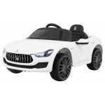 Elektrické autíčko Maserati Ghibli - biele